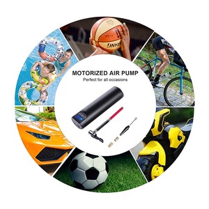 Pompe à Air électrique Rechargeable sans fil pour roues de voiture, système de gonflage numérique de pneus ainsi que les ballons, pour le vélo - Product Image 4