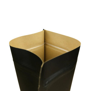 In Stock <strong>Bag</strong> Printing Kraft Packaging Food Grade Recyclable <strong>Patch</strong> <strong>Handle</strong> Paper Stand up Pouch