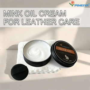 Baume pour cuir à l'huile de vison 100 ml, crème pour cuir, adoucit, protège, restaure le cuir, applicable aux chaussures, sacs et ceintures - Product Image 6