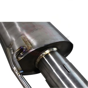 Sistema de Escape Catback de Acero Inoxidable Vortex Performance para VW Scirocco R 1.4T 2.0T con Sistema de Tubos de Escape Dobles de Una Sola Salida - Product Image 5
