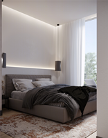 Rénovation de suite d'hôtel, design d'intérieur, dessin CAO 2D, service de rendu visuel 3D personnalisé