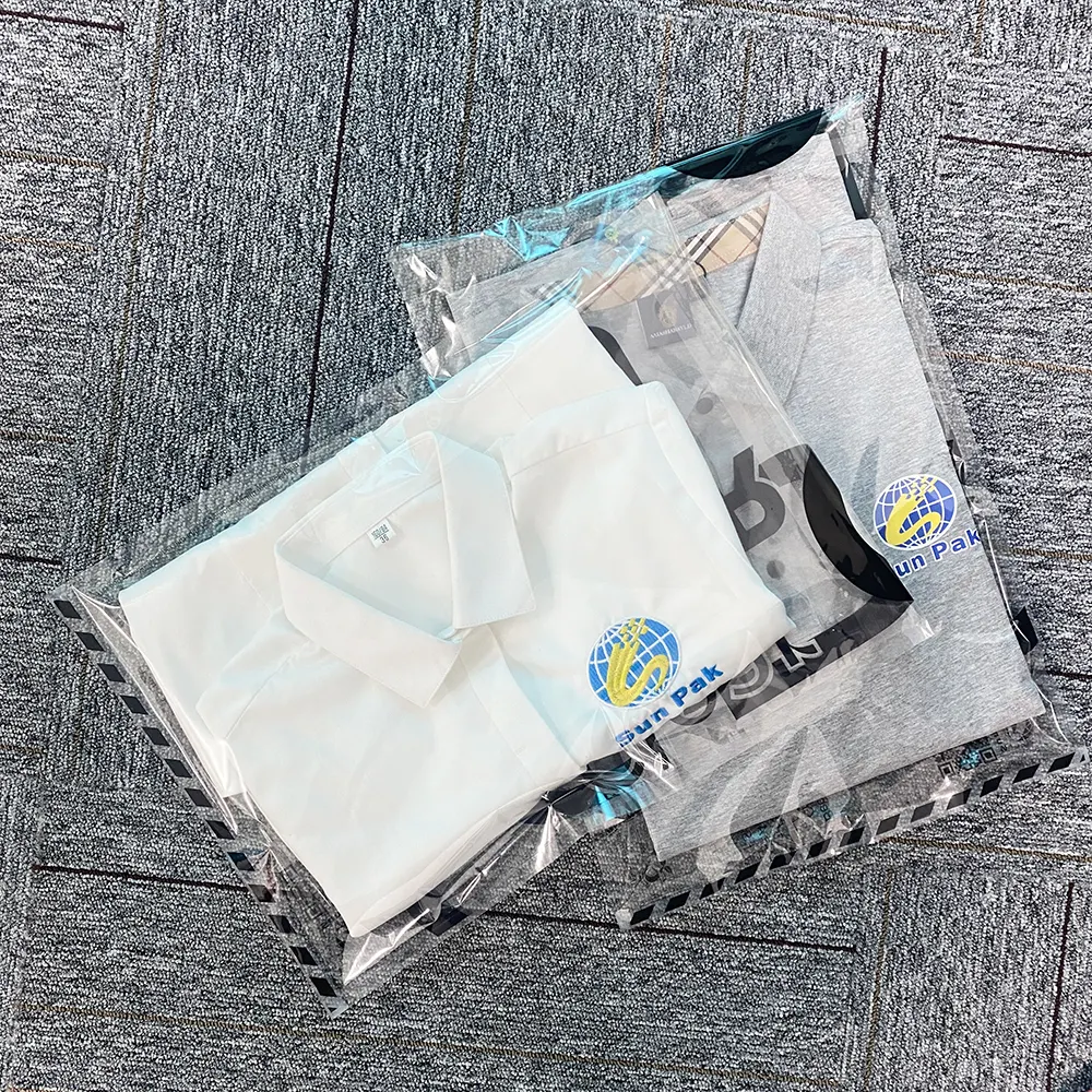 Ver a través de bolsas de papel de embalaje translúcido de celofán