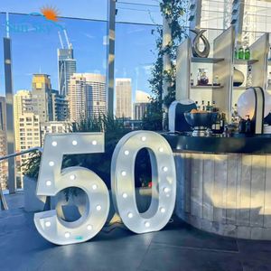 Eccellente qualità personalizzata LED tendone lettere personalizzabili luce fino a segni per la casa eventi speciali festa proporre decorazioni - Product Image 2