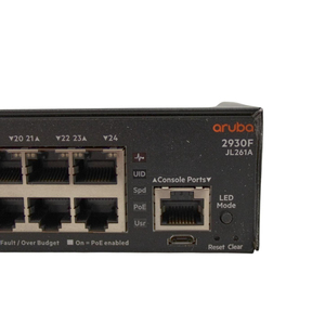 Commutateur réseau professionnel <span class=keywords><strong>JL261A</strong></span> <span class=keywords><strong>Aruba</strong></span> 2930F avec 24 ports RJ-45 auto-detecteurs 10/100/1000 PoE+ et 4 ports SFP pour PME - Product Image 5