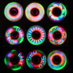 Newest Custom Logo Luminous Fidget SpinnersToy for Kids LED Light <b>up</b> Plastic Metal With High Quality Cool Finger Spinner Toy - Product Image 5