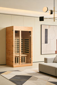 Saunas Royal de la Más Alta Calidad 2026, Sauna de Infrarrojos Lejanos para 2 Personas, Madera de Hemlock Sólida, Ecológica, para Gimnasio, Dormitorio, Villa, Sala de Estar - Product Image 1