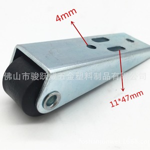 ล้อเฟอร์นิเจอร์จุนเยว่เว่ย ขนาด 50 มม. แบบแข็ง เงียบ สำหรับโต๊ะพับ - Product Image 5