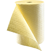 Rouleau absorbant chimique Rouleau de tampon réutilisable jaune haute densité-solvant/liquide de refroidissement