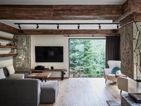 Maison en bois de luxe à 6 chambres / Chalet / Cabane en rondins pour hôtel / club