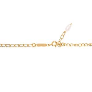 New Fashion Anklet 925 <b>Sterling</b> <b>Silver</b> Plated with 14K Gold Pearl Turquoise <b>Charm</b> <b>Bracelet</b> - Product Image 6