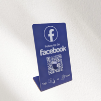 Carte de fonction TikTok NFC QR Code Carte d'évaluation 13.56 MHz Programmable Google Carte d'évaluation Réutilisable Google NFC