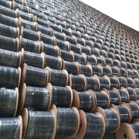 Câble de branchement FTTH FTTX intérieur/extérieur 1KM G657A2 G652D G657A1 Monomode Flexible Bobine de fibre optique