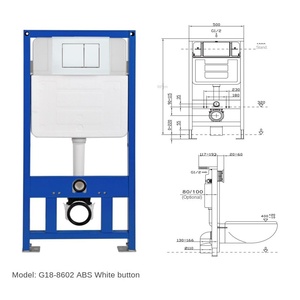Meijia Design moderne réservoir d'<span class=keywords><strong>eau</strong></span> <span class=keywords><strong>mural</strong></span> G98 ABS dissimulé caché toilette cintre salle de bain réservoir d'<span class=keywords><strong>eau</strong></span> <span class=keywords><strong>mural</strong></span> - Product Image 1