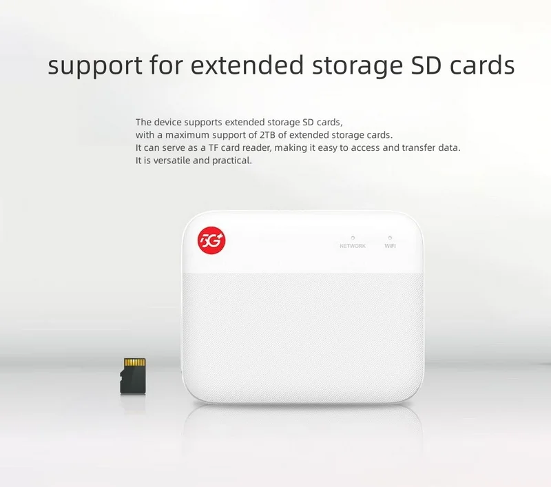 ZTE F50 5G Portable Wi-Fi - 1.6gbps Speed & WPA2 Encryption