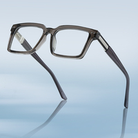 Lunettes de protection contre la lumière bleue classiques personnalisables en gros, tendance, populaires, style Ins, montures de lunettes carrées unisexes