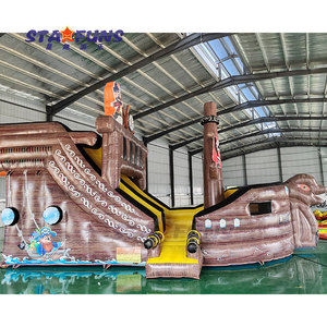 All'aperto PVC casa di rimbalzo grande nave <span class=keywords><strong>pirata</strong></span> salto scivolo gonfiabile buttafuori castello <span class=keywords><strong>pirata</strong></span> grande scivolo parco giochi per bambini - Product Image 4