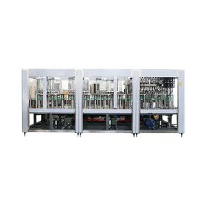 Complete Small PET Plastic Bottle Automatic Beer Beverage Drink Bottling Filing Machine