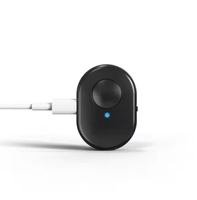 Obturateur de télécommande de caméra sans fil rechargeable par USB compatible avec les téléphones IPhone/Android