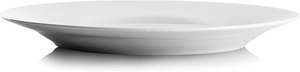 Assiette Ronde Blanche Personnalisée pour Traiteur - Product Image 2
