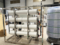 Système de traitement des eaux usées automatique de 4000 L pour le recyclage des eaux grises / traitement des eaux par osmose inverse / équipement / système pour les textiles