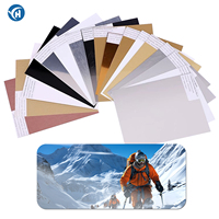 Feuille d'aluminium pour sublimation brillante, impression métallique HD, reproduction de couleurs vibrantes pour décorations, impressions photo, signalétique