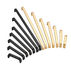 Modern Design U-Shaped Pulls <b>for</b> Cabinet Drawers & Door <b>for</b> Kitchen & Bathroom Furniture - Product Image 4