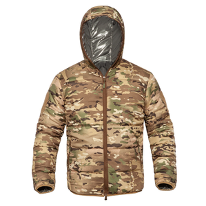 Vestes de chasse en duvet isolées personnalisées DFJ01, imperméables, thermiques, coupe-vent, pour zones froides, vente en gros, hiver, extérieur, en coton chauffant - Product Image 3