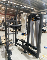Robuste Commercial Gym Fitness Musculation Pin Chargé Menton Dip Jambe Levée Assistée Pull Up Menton Dip Assist Machine