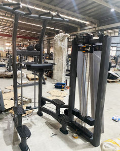 Robuste Commercial Gym Fitness <span class=keywords><strong>Musculation</strong></span> Pin Chargé Menton Dip Jambe Levée Assistée Pull Up Menton Dip Assist <span class=keywords><strong>Machine</strong></span> - Product Image 3