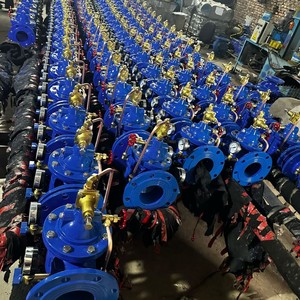 Vanne de réduction de pression réglable en fonte ductile, norme nationale, pour l'alimentation en eau et l'évacuation des eaux usées - Product Image 1