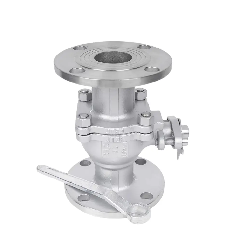 Stainless Steel 304 Flange Ball Valve High-Temperature Corrosion-Resistant Acid and Alkali Ball Valve for Steam