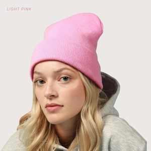 Knit Cuffed Plain Beanies Unisex Adult <b>Winter</b> Hat Soft Warm Outdoor Fashion Slouchy Skully <b>Cap</b> 100% Acrylic - Product Image 4