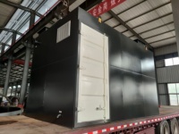 Équipement de traitement des eaux usées intégré PLC et moteur pour les usines laitières et de produits frits, système de filtration 20000L/heure