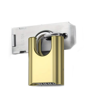 <span class=keywords><strong>Cadenas</strong></span> à <span class=keywords><strong>code</strong></span> robuste à combinaison à 4 chiffres pour entrepôt extérieur de haute sécurité - Product Image 1