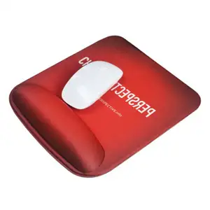 Almofada de mouse personalizada, fornecedor da fabricação personalizada em branco com impressão de foto, descanso de pulso