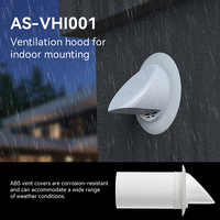 Système de ventilation sans conduit pour maison moderne, ventilateur d'extraction d'air frais à récupération d'énergie mural, dispositif de commande à distance intelligent