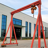 Mini-grue portique simple de 3 tonnes, légère et portable, pour atelier, garage, levage en intérieur