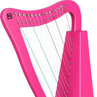 Harpe à cordes Walter Factory Wholesale, 15 cordes, harpe à levier avec sac de transport de luxe, harpe à cordes portable pour étudiants, 15 tons