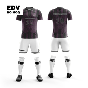 Conjunto de Camiseta de Fútbol para Niños, Antibacteriana, Suave, Transpirable, de Secado Rápido, Ropa de Entrenamiento Higiénica - Product Image 4