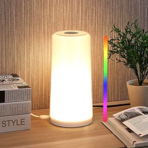 Portable RGBW Smart Night <strong>Light</strong> Touch Sensor Lamp Wireless LED Colorful Bedside <strong>Table</strong> - Product Image 1