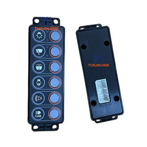 Panneau de commande d'extension pour excavatrice 21Q6-30601 pour Hyundai R215-9 R225LC-9, ensemble interrupteur lave-phares - Product Image 1
