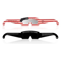 Lunettes d'éclipse personnalisables avec impression UV400 Protection Unisexe Approuvé par la NASA Impression CMYK FOB DDP Disponible Modèle EG50 CN/GUA