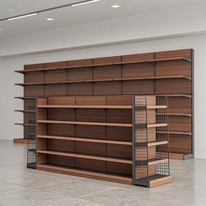 Cao Cấp Tùy Chỉnh Duy Nhất Hai Mặt Ánh Sáng Hộp Dấu Hiệu Kim Loại Gỗ 8-Kệ Không Thấm Nước Nhanh Chóng Cài Đặt Nhiệm Vụ Ánh Sáng Siêu Thị Hiển Thị Đứng - Product Image 5