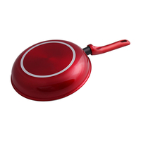 Poêle à frire en aluminium antiadhésive sans PFAS, compatible lave-vaisselle et four, durable, non toxique, écologique, ustensile métallique, poêle à œufs et omelettes, OEM/ODM
