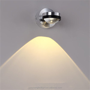 Luz <span class=keywords><strong>de</strong></span> pared circular para <span class=keywords><strong>el</strong></span> hogar, jardín, balcón, pantalla <span class=keywords><strong>de</strong></span> 3W, Led Lente <span class=keywords><strong>de</strong></span> Cristal, lámpara <span class=keywords><strong>de</strong></span> pared, Adorno <span class=keywords><strong>de</strong></span> Navidad Noel, 2 uds. - Product Image 2