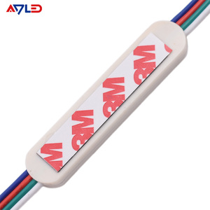 โมดูล LED RGB 12V 1W SMD 5050 สำหรับไฟป้ายภายนอกอาคาร เลนส์ 140 องศา รับประกัน 3 ปี โมดูล LED แบบฉีด - Product Image 3