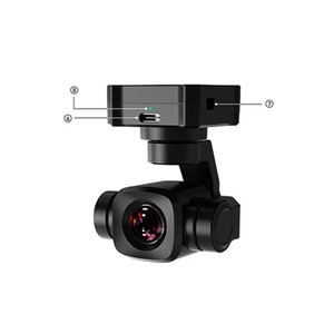 4K AI Tracking Gimbal <b>mini</b> <b>Camera</b> 1/1.7 CMOS 3-Axis 6X Zoom Starlight Night Vision 60ms part Accessories - Product Image 3