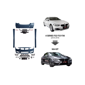 Bodykit Paraurti per <span class=keywords><strong>BMW</strong></span> Serie <span class=keywords><strong>4</strong></span> Upgrade F32 F33 F36 M4 Tech 2014-2019 Accessori e Ricambi Auto Bodykit di Modifica Paraurti - Product Image 1