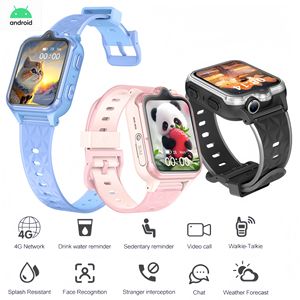 שעון ילדים חכם עם GPS אנדרואיד חדש לשנת <span class=keywords><strong>2026</strong></span>, כרטיס סים, מכשיר קשר, כפתור מצוקה SOS, קישוריות BT, 4G, מצלמה כפולה - Product Image 1