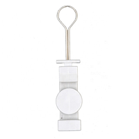 Pince de tension à crochet ouvert en plastique Powtech TC-001 (noir) pour accessoires de connecteurs de câbles plats FTTH